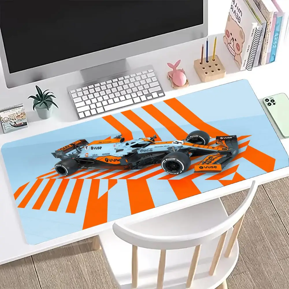 

Лидер продаж, гоночный автомобиль F1, коврик для мыши, большой нескользящий замок, офисные игровые аксессуары, настольный коврик XXL, игровой коврик для клавиатуры, коврик для мыши 900X400
