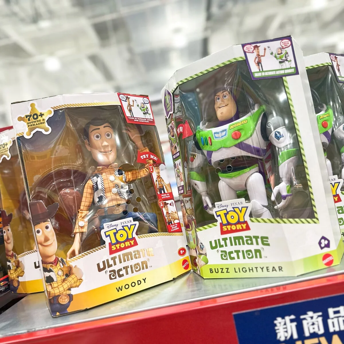Cartoon Disney Pixar Genuine Toy Story Woody Buzz Sound-Making Toy Talking Doll Desktop Decoration Collected Toy Gift For Fans