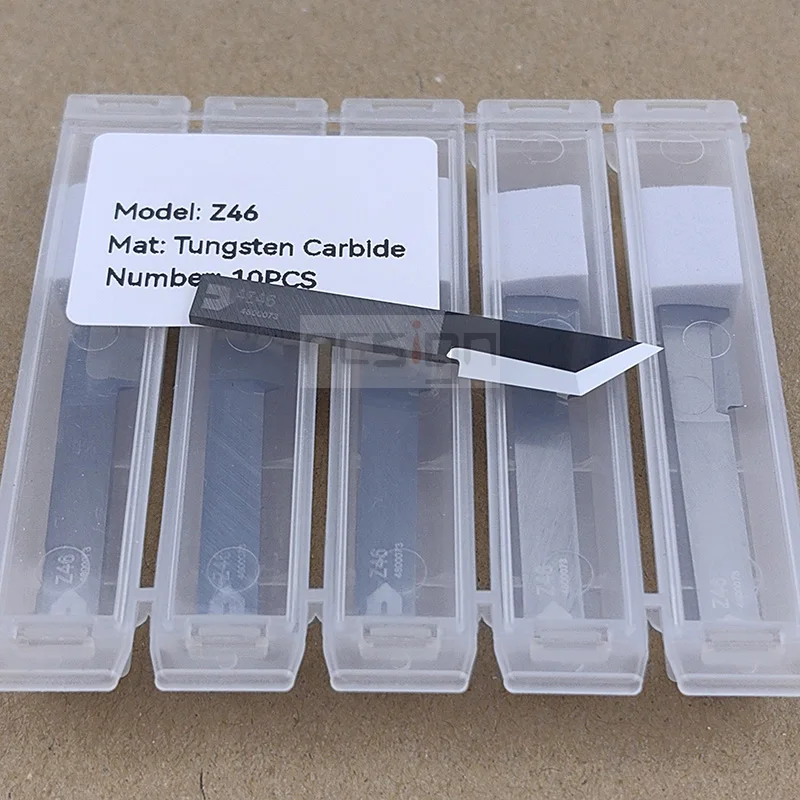 Lama di trascinamento Zund Z46 (lama di trascinamento, piatta-stock) 4800073 per utensili da taglio in pelle vibrante CNC Zund