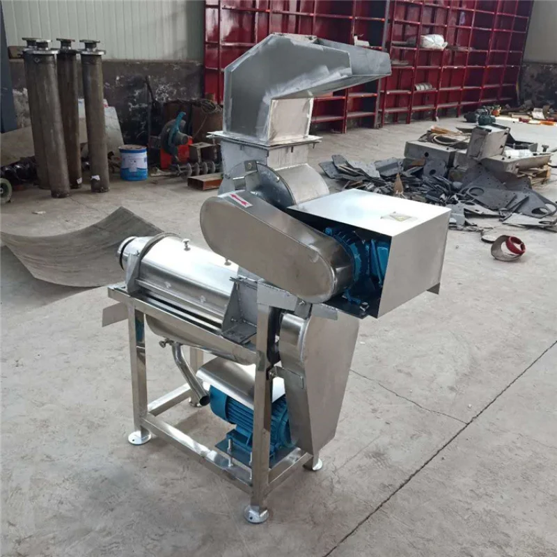 

(Для морских перевозок) Промышленная машина для измельчения фруктов и овощей, пресс из пищевой нержавеющей стали 304, для желтых персиков