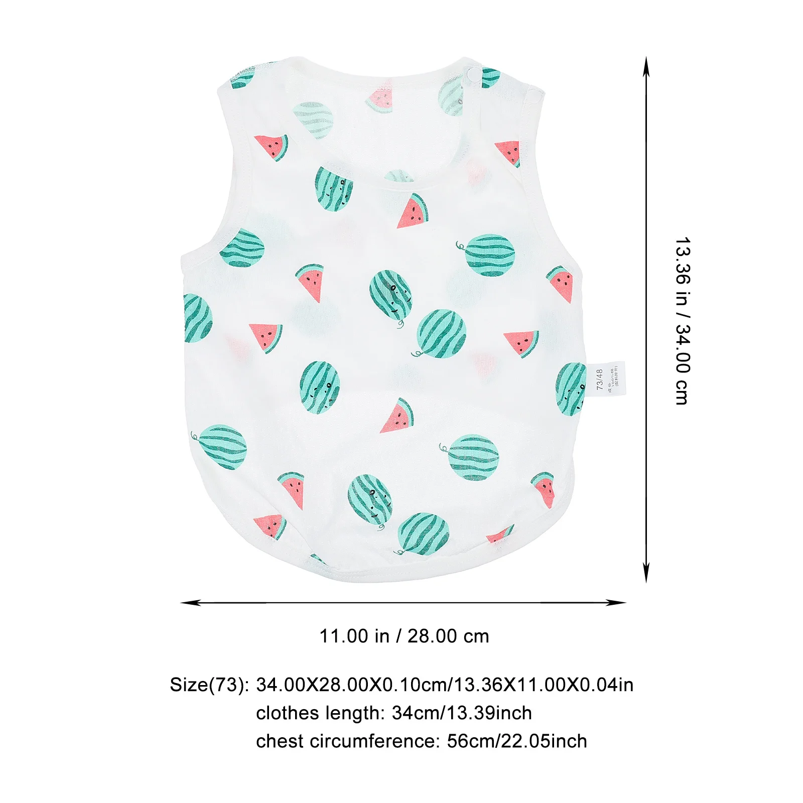 

Soft Cotton Baby Belly Vest for Infants Warmth Retaining Newborn Sleeping Wear Protective Vest for Abdomen Unisex Indoor Infant