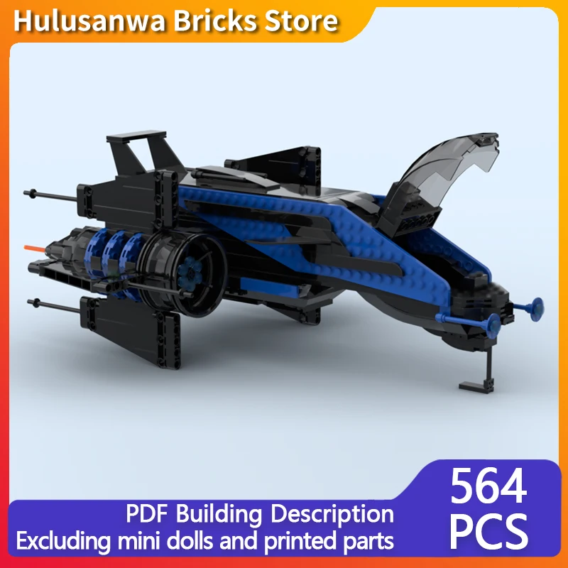 Model statku bojowego, klocki konstrukcyjne MOC, sprzęt wojenny, technologia modułowa, prezenty, zabawki do składania dla dzieci, zestaw.