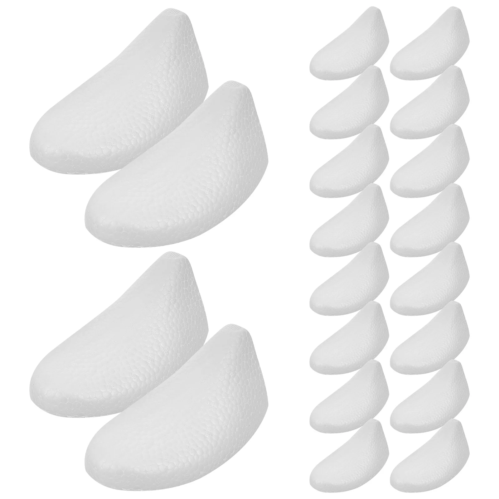 

10 Pairs Foam Shoe Inserts Support Disposable Soft Boot Inserts Men Shoe Form Expander Dressing Aids Shoe Inserts Foam