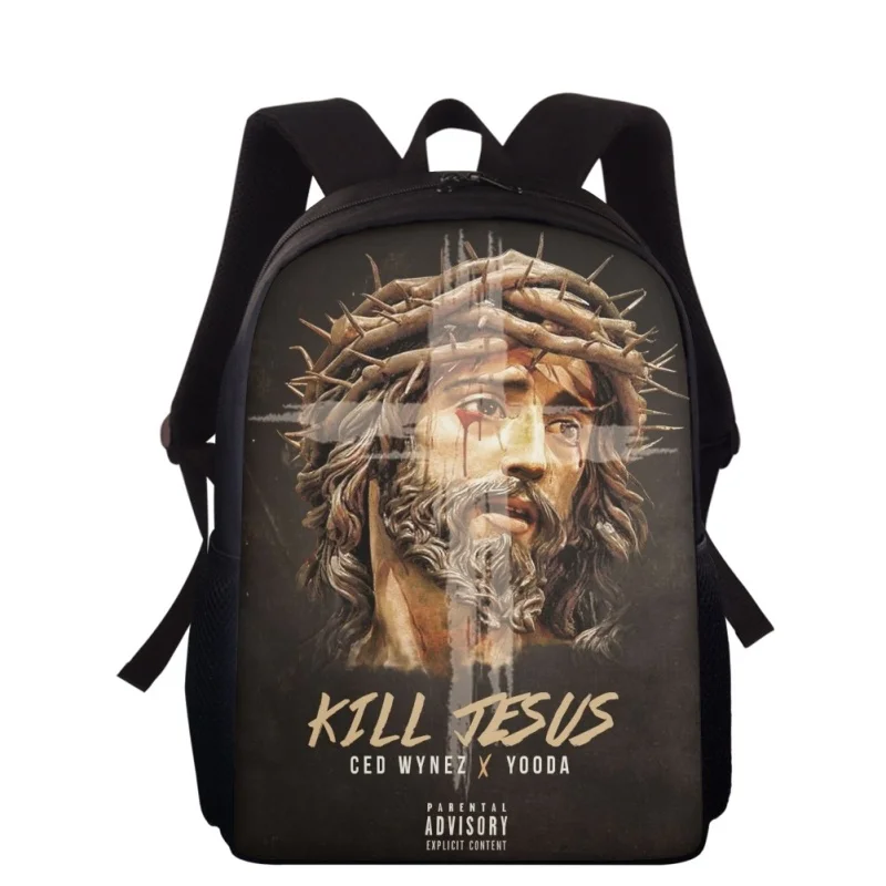 Da Vinci's Last Supper Printing Backpack For Kids Children Schoolbag Teen Boys Girls Bag School Student Large Capacity Backpack