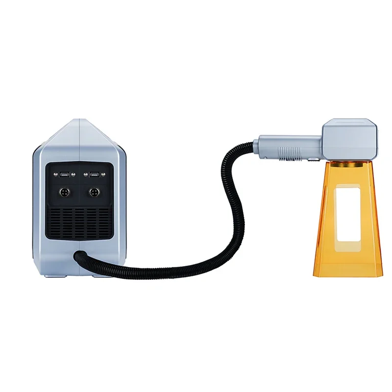 Easy To Handle Fiber Laser Marking Machine 20w 30w 50w Hand Held Fiber Laser Marking Machine For Series Number