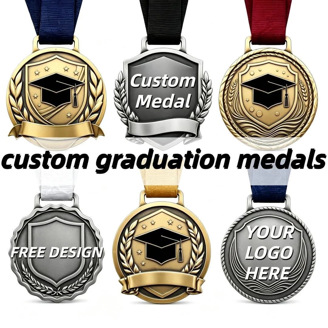 Custom Engraved Medals Hot Sale Customised Gold Running Metal Medal Custom Marathon Finisher Sport Medals Manufacturer for Medal