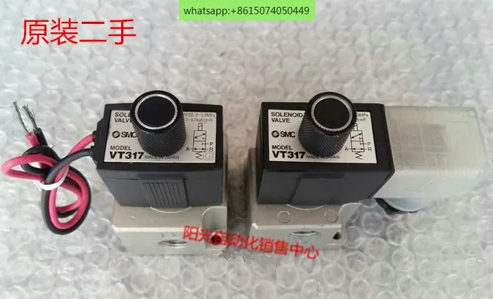 

SMC solenoid valves VT317-5G/5DZ-02, VT317V-5G/5DZ-02