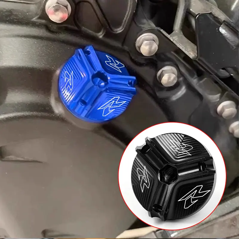 Motorcycle Accessories Engine Oil Filler Cap Oil Plug Cover For Suzuki GSXR 600 750 1000 GSX-R 600 750 1000 125 150 1998-2023