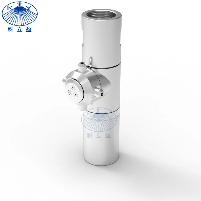 DG8 360 Spray 3D Rotary Jet Head, Self- Rotating Tank Cleaning Nozzle