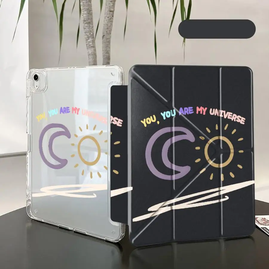

Tablet Case For iPad Pro 2025 Pro 11th 10th 9th 8th 7th 12.9inch Mini 6 7 Air 4 5 M3 M2 1 2 M4 11inch Y-Fold Holder Cover