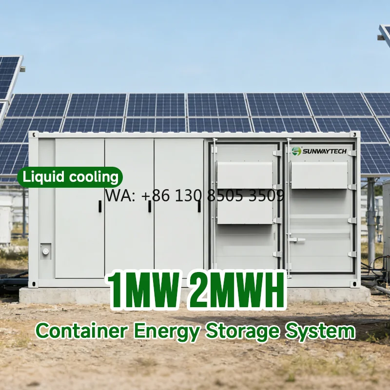 1MW 2MWh Container BESS High Voltage Lifepo4 Lithium Battery 2000KWh Battery System Energy Storage Container