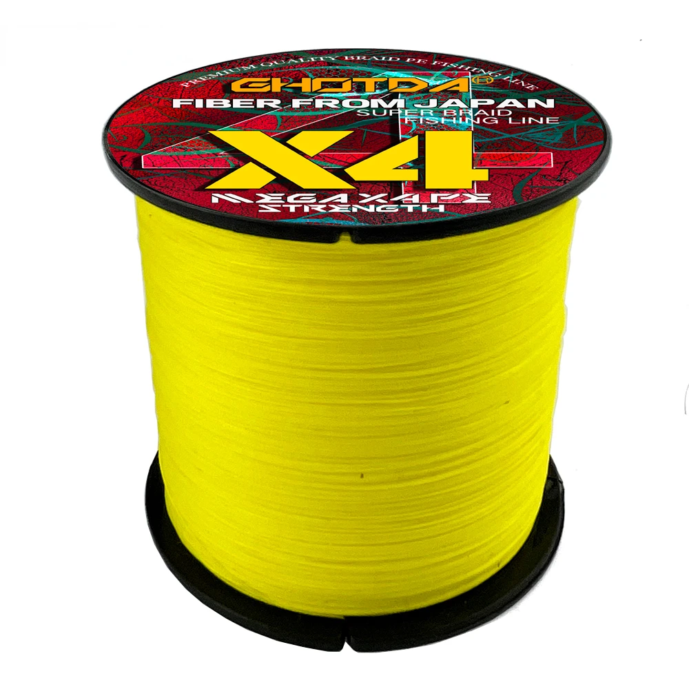 100m High Strength 4/8 Strands Pesca Fly Fishing Line PE Carp Braided Wire Peche Multifilamento Durable Cord 10-80LB 0.4#-8.0#