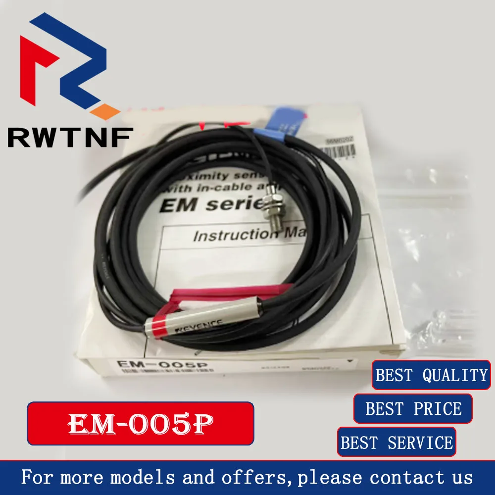 

Brand New Genuine EM-005P KEYENCE proximity Switch sensors, 100% original warehouse stock