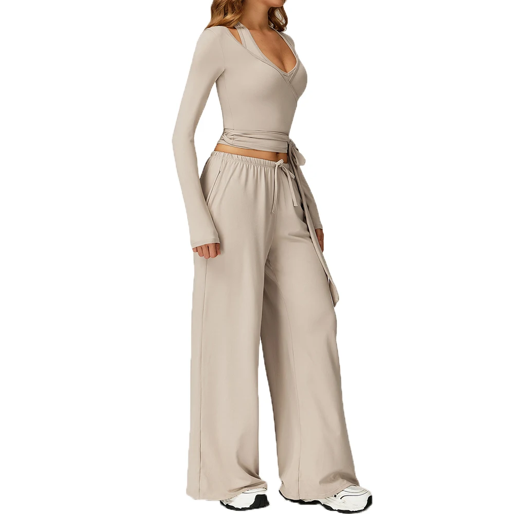 

2/3PCS Yoga Set Fitness Tracksuit Sports Outfits Women Gym Workout Yoga Suit Long Sleeved Female Bra Sports Suit Sportswear