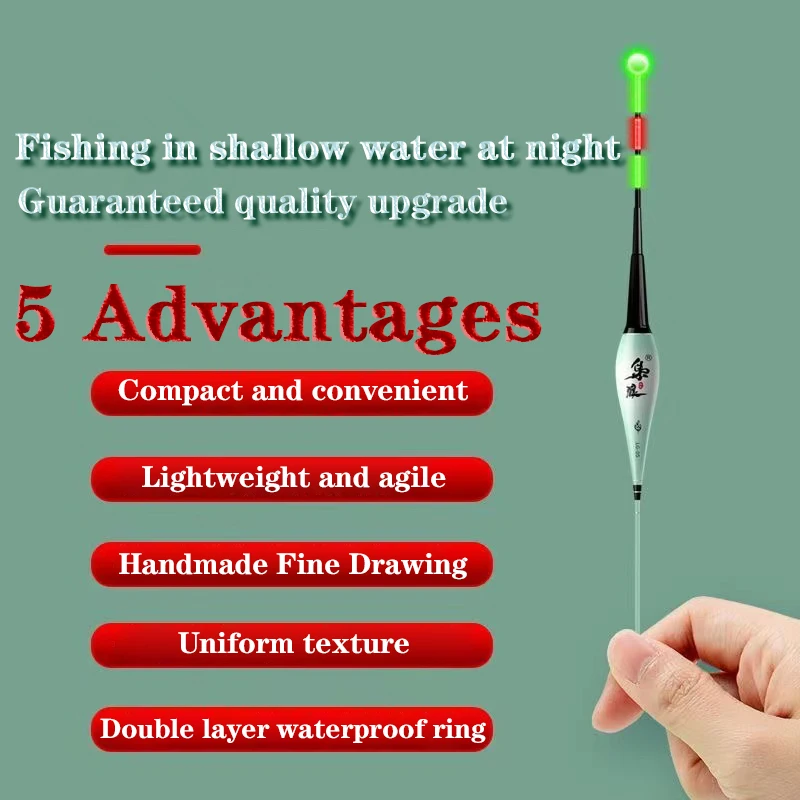 2024 Nightlight Electronic Floats Short Style New Electronic Gravity Sensing LED Ordinary Set / USB Set Specifications Optional