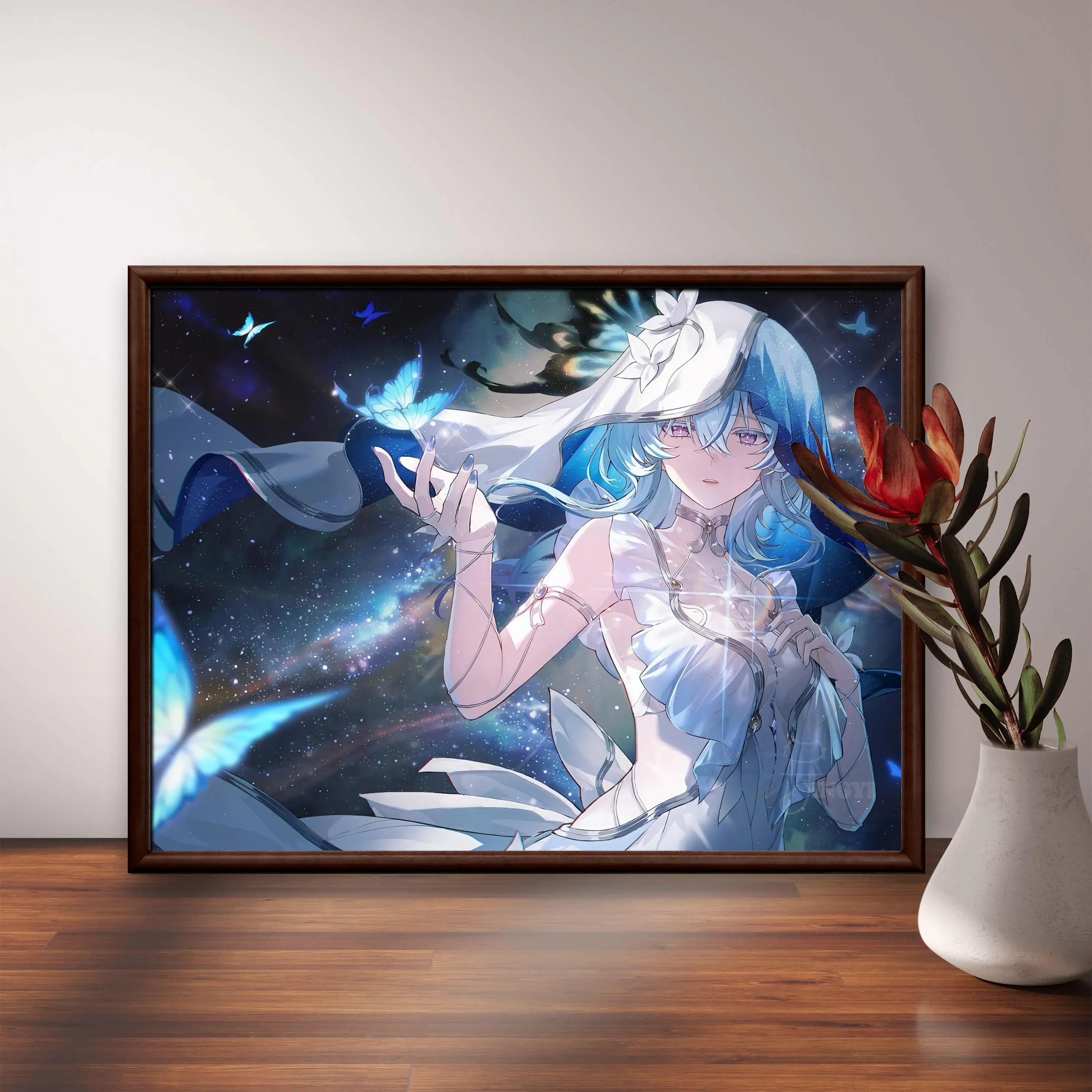 Wuthering Waves Cute Verina Rover ShouAnRen Diamond Painting Art Anime Game Yinlin Baizhi Photo Mosaic Cross Stitch Room Decor