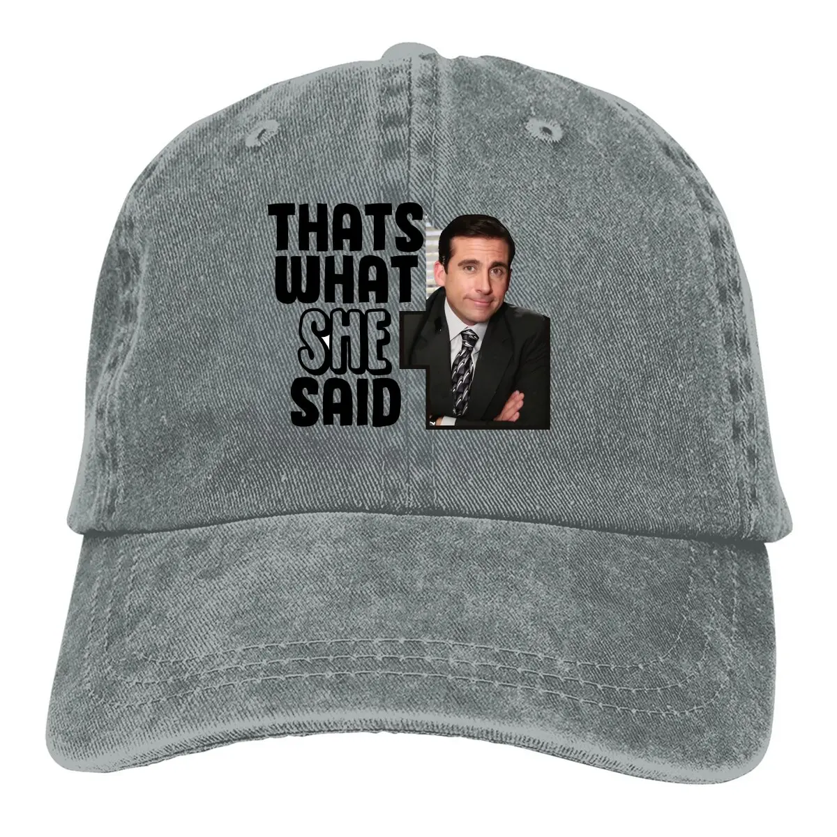 

That's What She Said Baseball Caps Peaked Cap The Office Sun Shade Cowboy Hats for Men Trucker Dad Hat