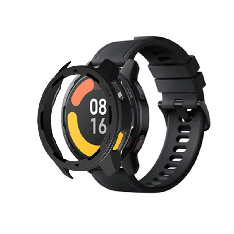 Behua capa protetora para xiaomi relógio s1 ativo smartwatch rígido pc escudo protetor à prova de choque quadro para mi relógio cor 2