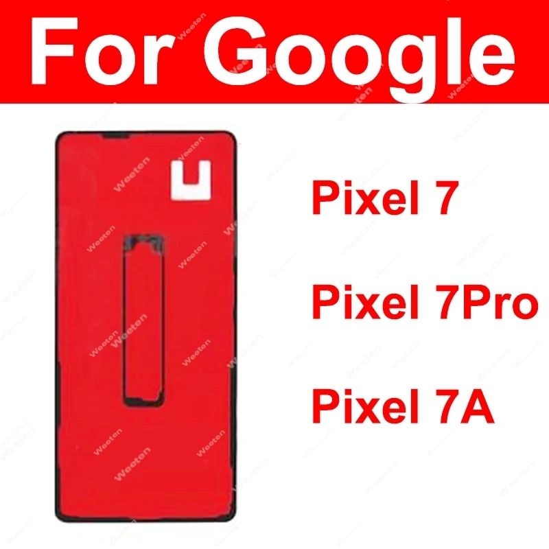 For Google Pixel 7 7 Pro 7A Back Battery Cover Adhesive Sticker Glue Front LCD Screen Adhesive Sticker Repalcement