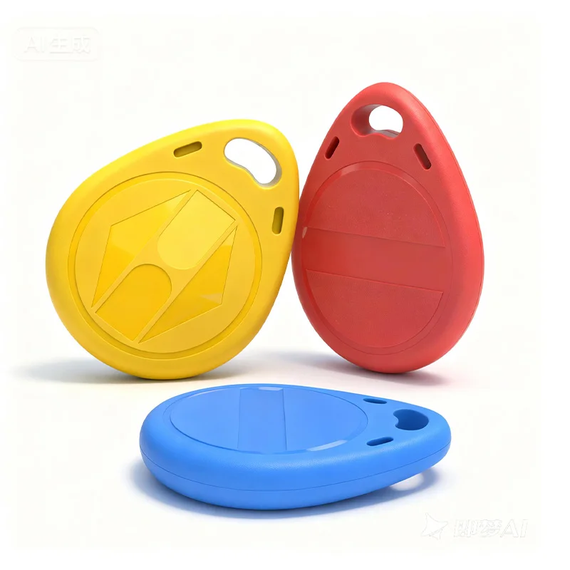 #2 EM4100 125khz ID Keyfob RFID Tag Access Control Key Fob Chave Card Sticker Key Fob Token Ring Proximity Chip TK4100