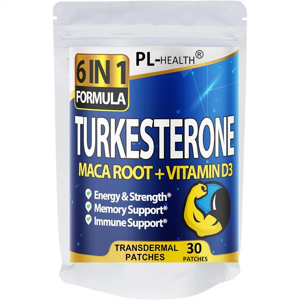 

Turkesterone Transdermal Patches Boost Energy Stamina -30 Patches One Month Supply