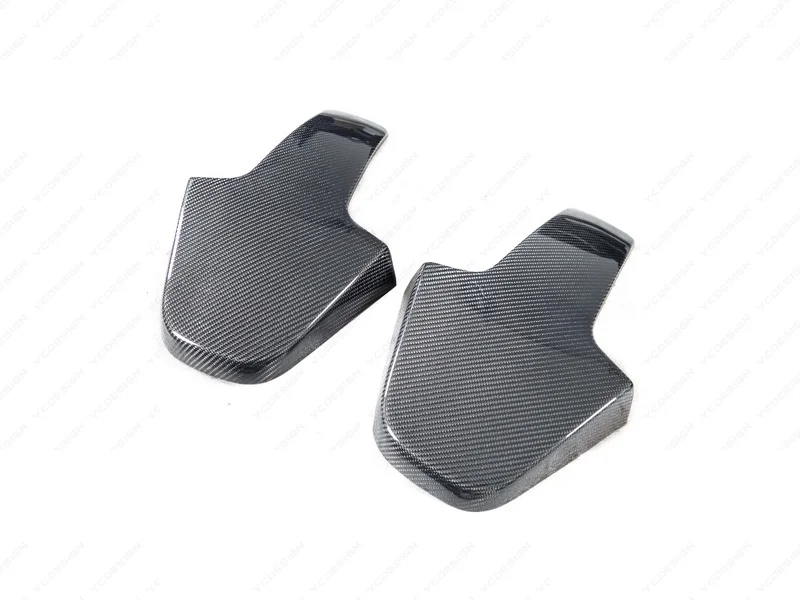 Carbon+ Fiber Glass DCF  Seat Headrest Back Cover Fit For 2021-2023 G80 M3 G82 G83 M4 OEM Style