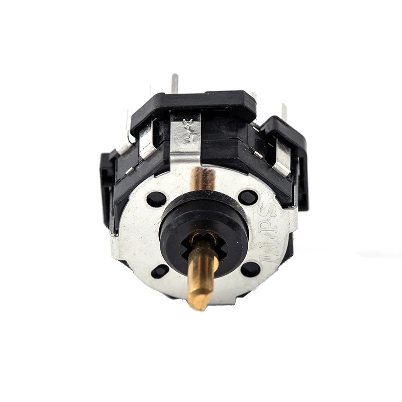 1Pc RKJXT1F42001 4-Way Switch Car Navigation Encoder Key Rocker Push Switch Encoder.