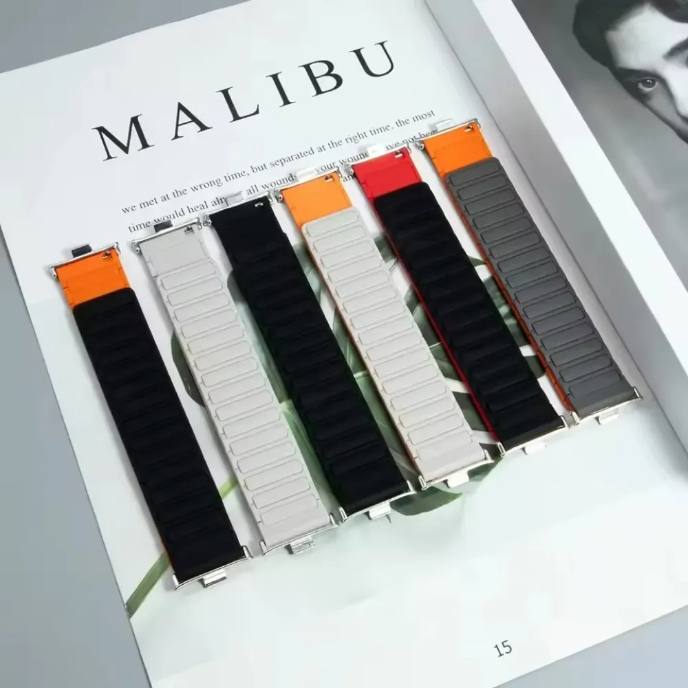 Silikonowy pasek sportowy do zegarka Huawei Fit 4/3 z magnetyczną klamrą Wygodny pasek do zegarka Huawei Fit 4 Pro Akcesoria do bransolet