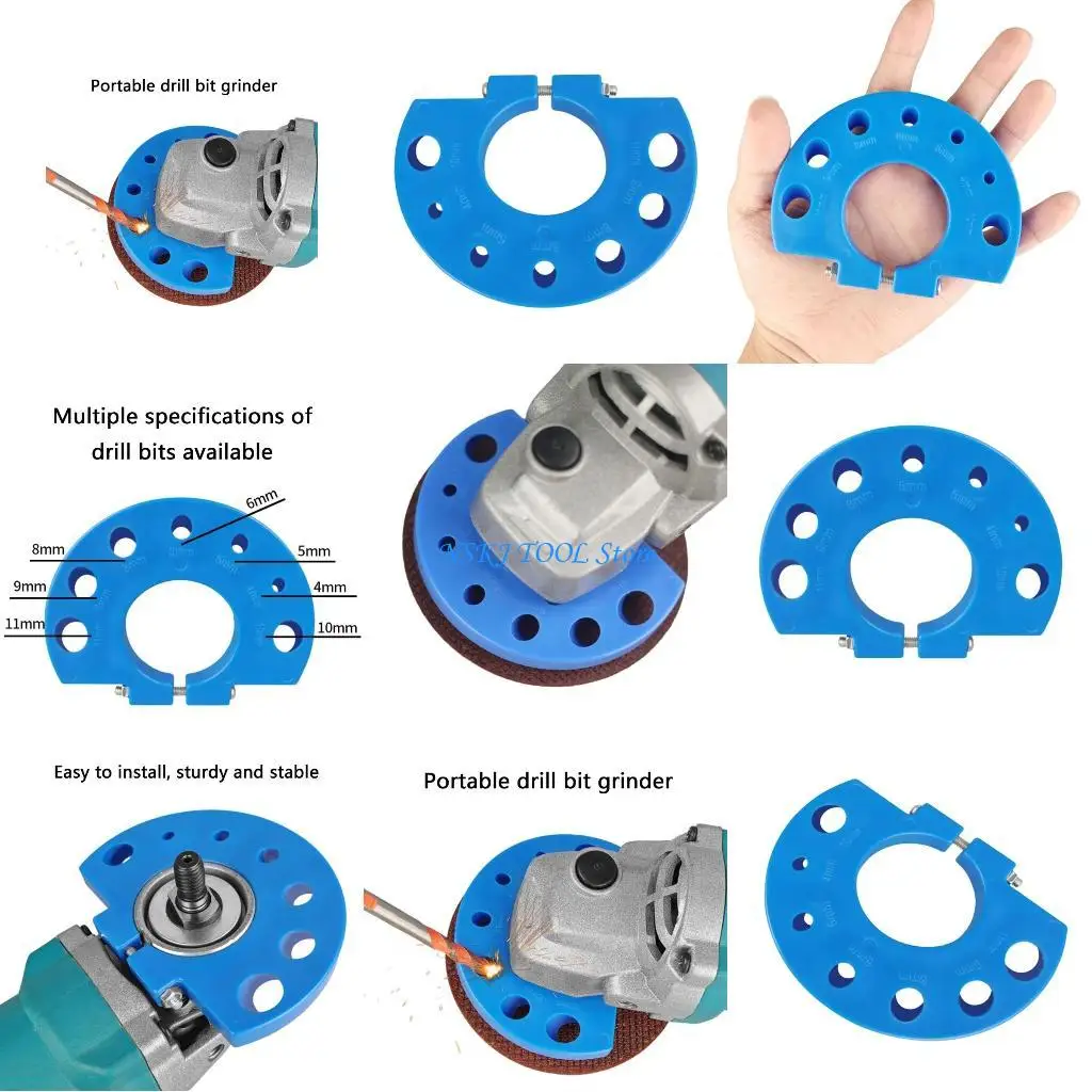 

L8RC 4-11mm Multipurpose Drill Bit Grinding Sharpener Polishing Grinding Tool