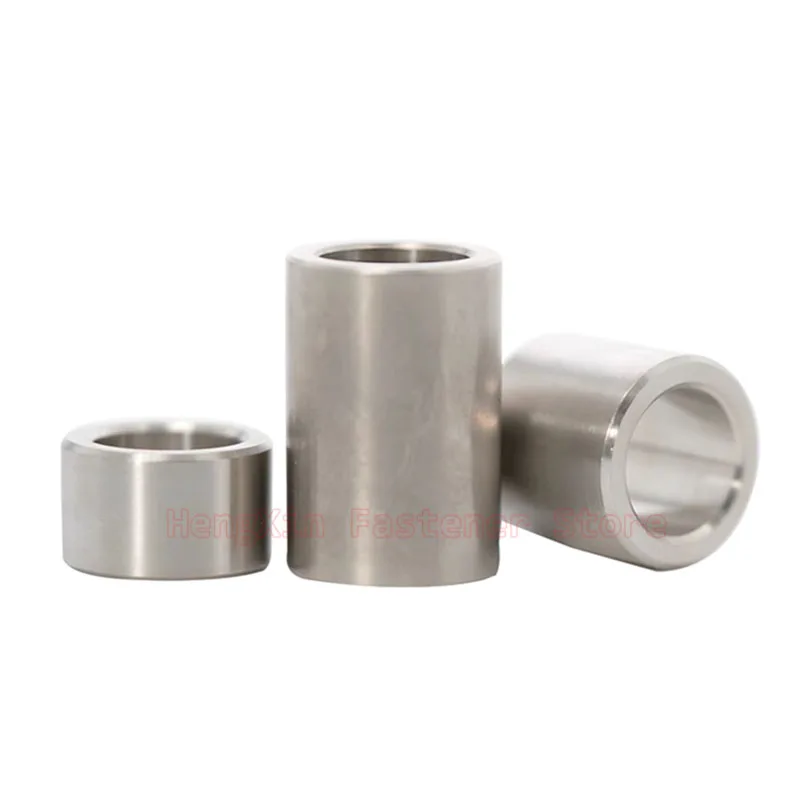Inner Dia 15/16/17/18/20mm 304 Stainless Steel Bushing Washer Gasket Unthreaded Round Hollow Standoff Spacer Sleeve OD 17-30mm
