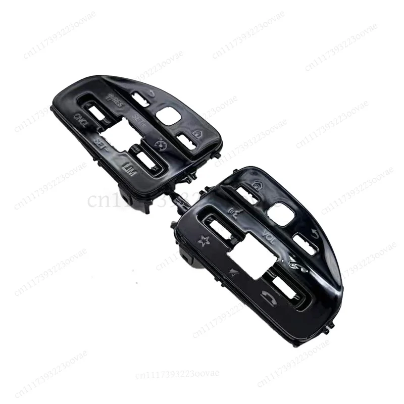 L-Car Multi-Function Steering Wheel Button Cover Fits A177 B247 C205 E213 Replacement Spare Parts