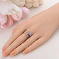 Original 925 Sterling Silver Luminous Firefly Elf Open Rings for Women Girls Jewelry Birthday Anniversary Gifts - Image 3