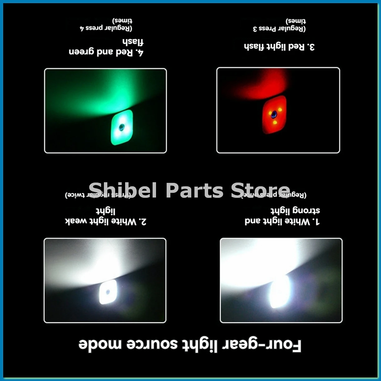 2 Pack Running Lights for Runners, Night Dog Walking Light, for Night Safety, Chest Light Jogging Gear-A57M