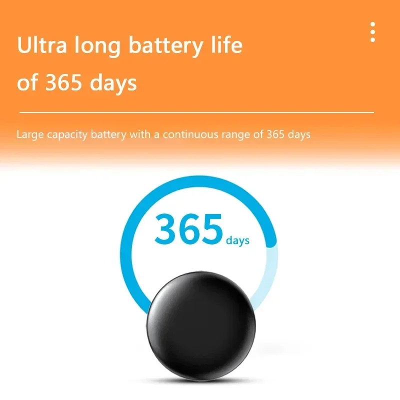 جهاز تعقب صغير بنظام تحديد المواقع من Xiaomi، تذكير ذكي لمكافحة الفقدان للحيوانات الأليفة، محفظة، محفظة بلوتوث، مكتشف محمول، محدد موقع تتبع العلامة الهوائية