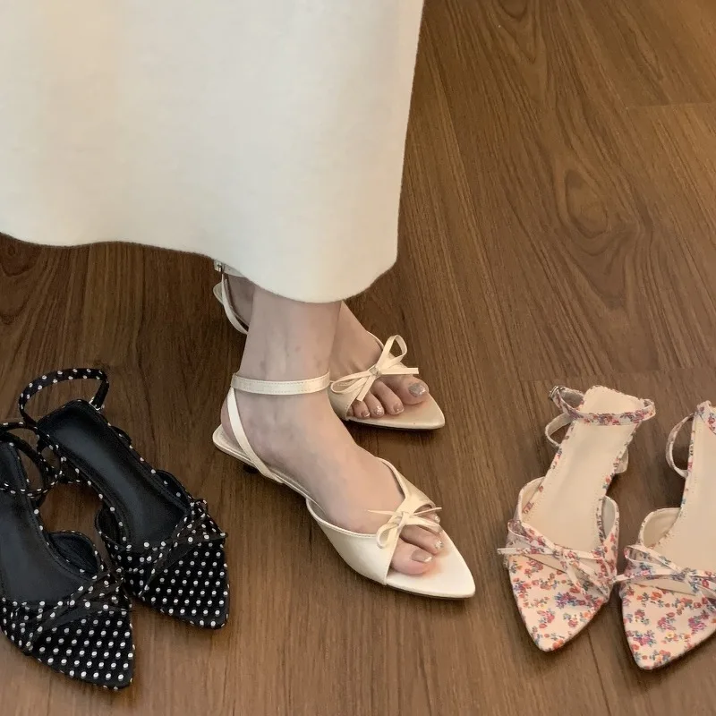

Casual women's sandals comfortable women's shoes fashionable mid heeled sandals 46