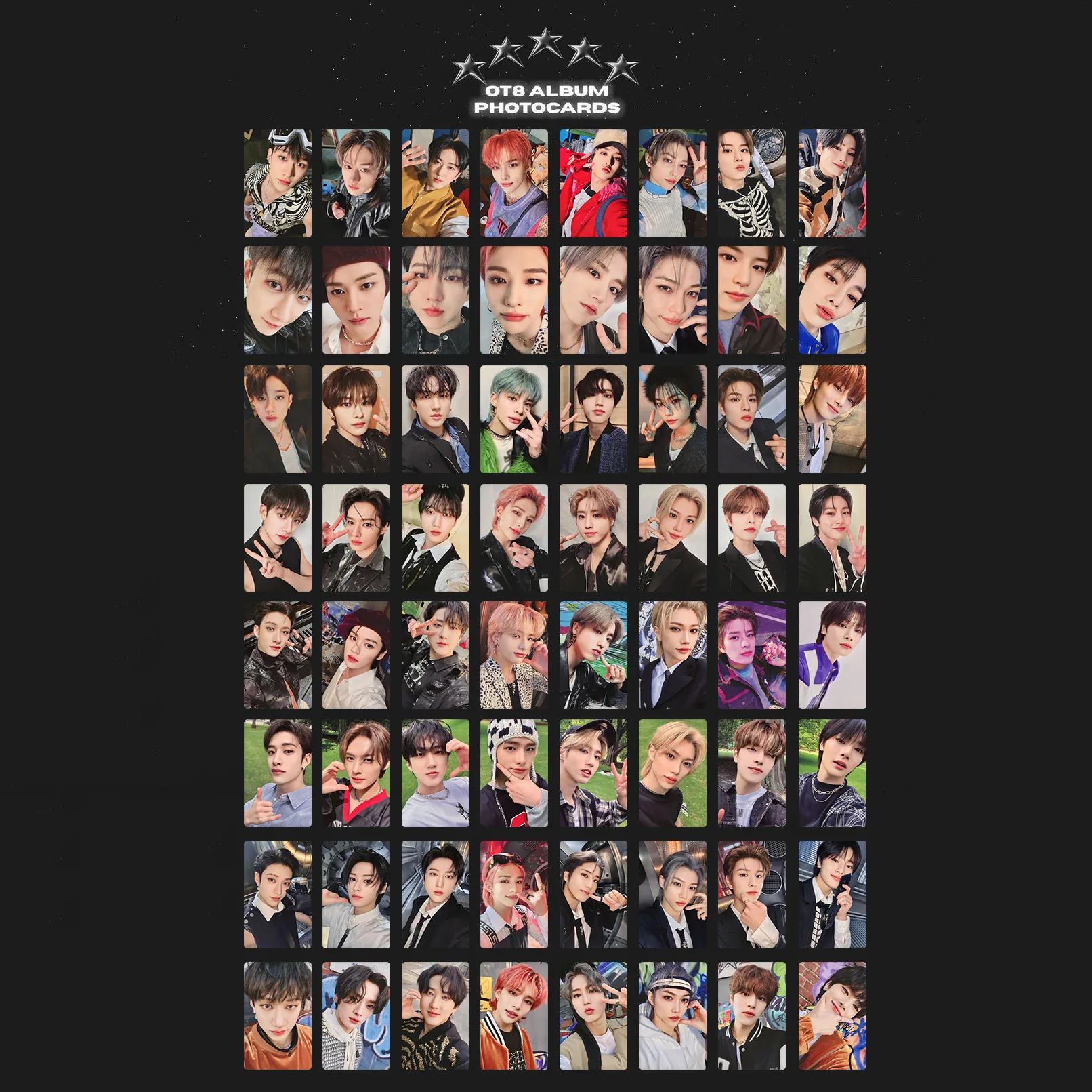 

Stray KidsSKZOOStray Kids Album Card SKZ 5-STAR Small Card Fan Collection Li Longfu Support Collection Small Card