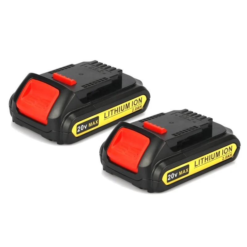 بطارية أصلية متوافقة مع 20 فولت/2000 مللي أمبير/2500 مللي أمبير في الساعة لبطارية أدوات ديوالت القابلة للاستبدال DCB180 DCB181