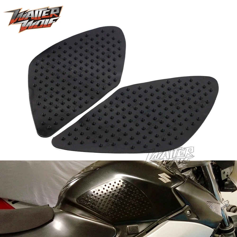 Tank Pad for SUZUKI GSR 600 HAYABUSA GSX1300R GSXR 1000 K9 Accessories Motorcycle Anti Slip Side Tank Traction Pad Decal Sticker