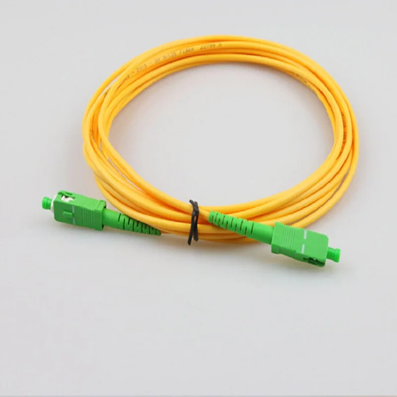 SC /APC-SC/APC Fiber Optical Patch Cord Single Mode 9/125 G652D LSZH 1m2m3m Fiber Optic Jumper Cable FTTH