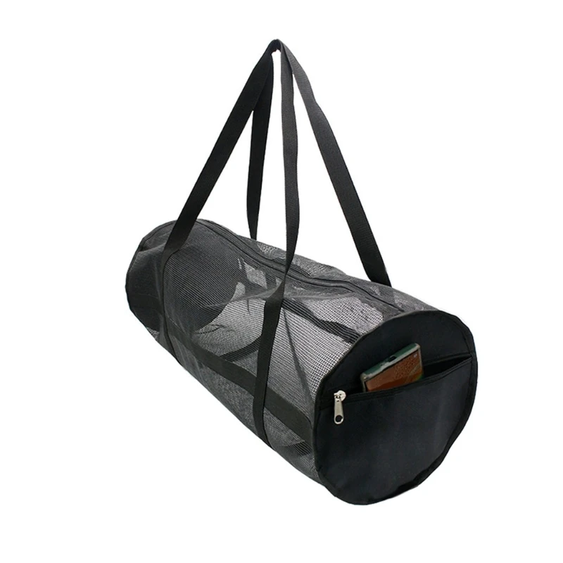 Bolsa malla para buceo, equipo buceo, bolsa buceo plegable con cremallera, bolsa malla resistente para deportes