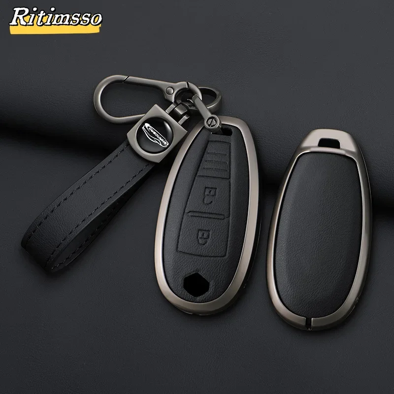 

2 3 Buttons Alloy Car Remote Key Shell Cover Case For Suzuki Vitara Swift Ignis Kizashi SX4 Baleno Ertiga 2019 2018 2017 2016