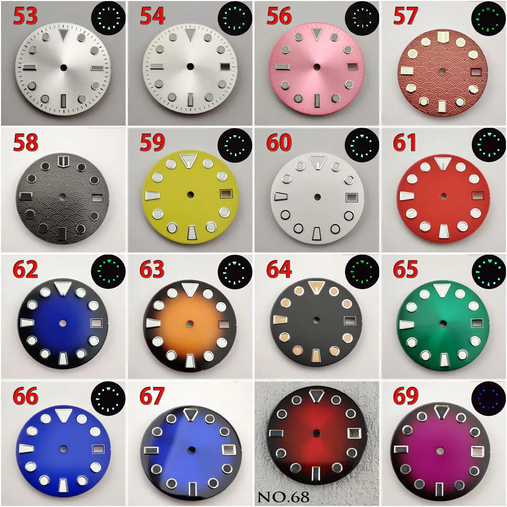 Watch Tool Case and Dial Suitable for 35/36 movement size 28.5mm, 29mm Can be Customized with Name Pattern Logo