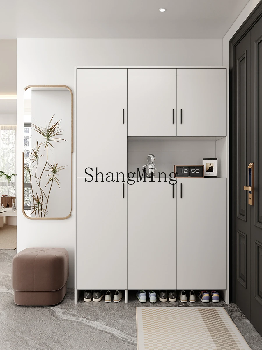 CL  alloy shoe cabinet entry indoor and outdoor waterproof and sunscreen multi-functional storage