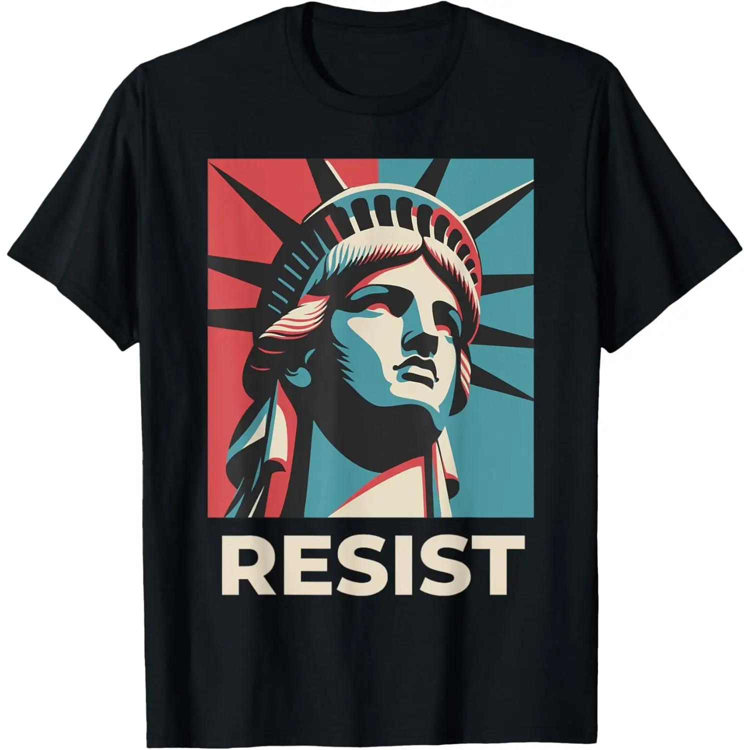 

Vintage Resist Statue Of Liberty T-Shirt