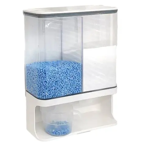 벽걸이형 세탁 세제 디스펜서 다용도 보관함 세탁 향기 부스터 부스터 포함 컵