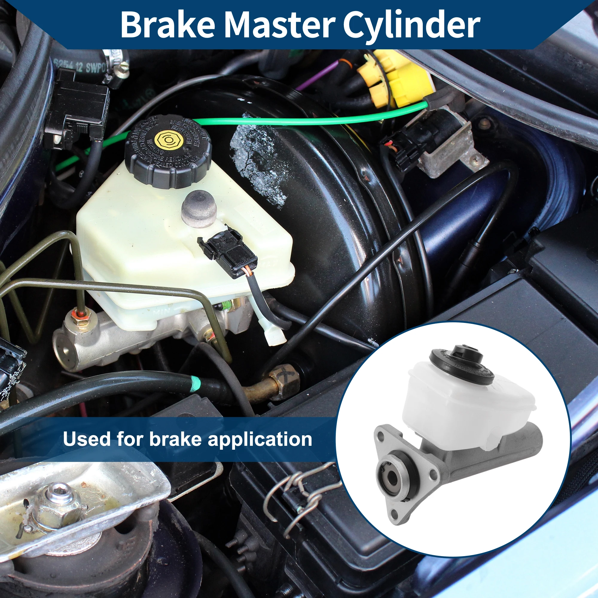 

Резервуар главного тормозного цилиндра UXCELL No 4720130440 для Toyota Crown 1991-2001 гг.