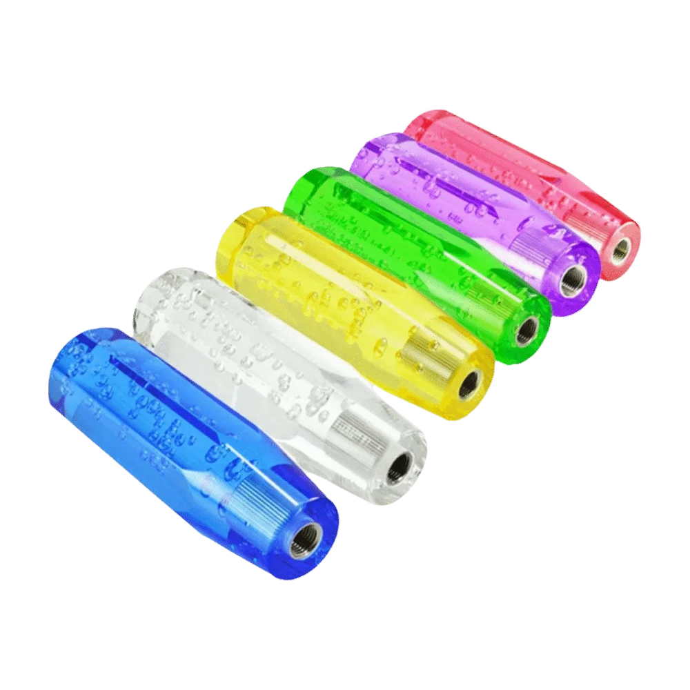 Transparent Bubble Gear Shift Knob Crystal Transparent Crystal Style Transmission Shifter Gear Shifter Head Bubble Design
