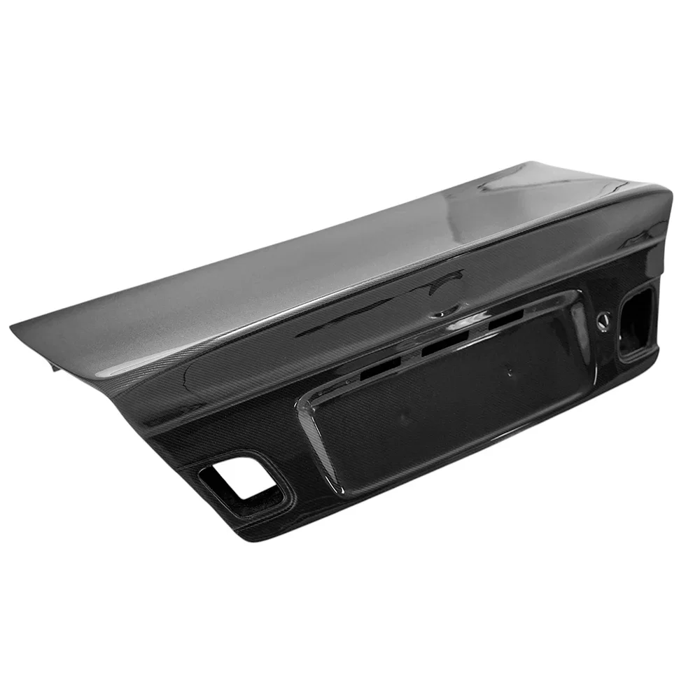 Baúl de fibra de carbono estilo apto para BMW Serie 3 E46 320 325i Sedan Coupe 2 4 puertas