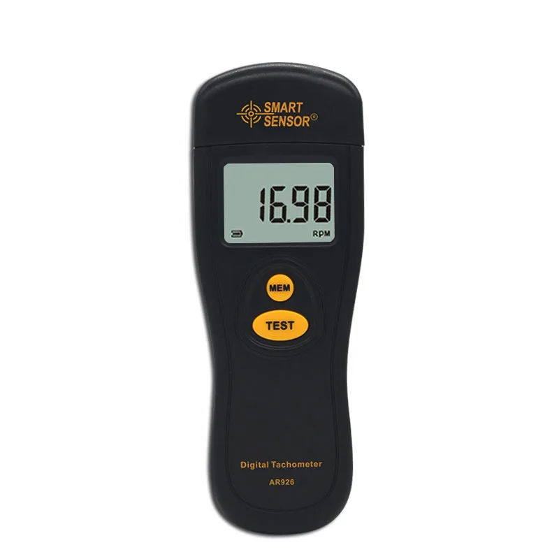 Digital Tachometer Rotational Speed Meter Tach RPM Tester Motor LCD Non-Contact photoelectric Speedometer Measuring 2.5~99999RPM