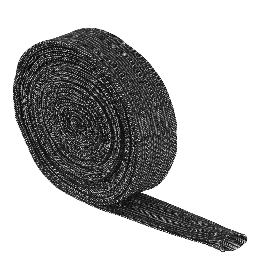 Cable Sleeves 7.5m Length Protective Sleeve Nylon Black Hose Protector Sleeve Welding Torch Cover For Welding Torch